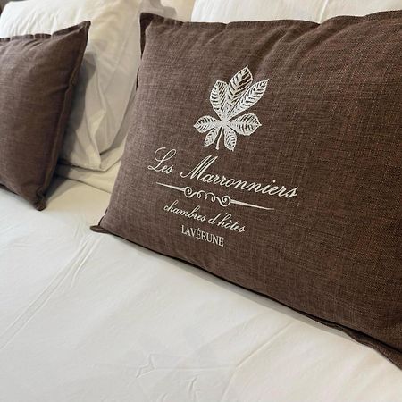 Les Marronniers Bed and Breakfast Lavérune Exteriör bild